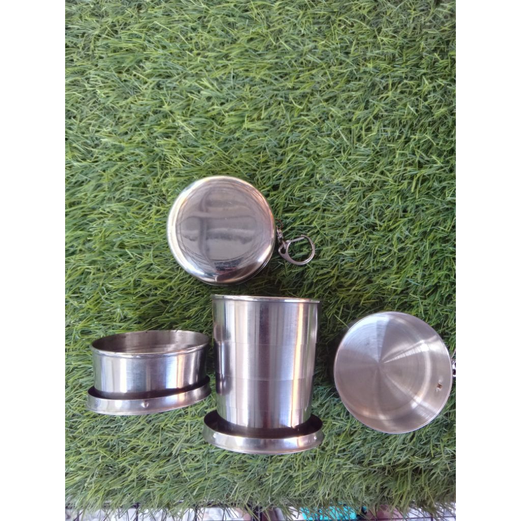 Gelas stainless lipat outdoor