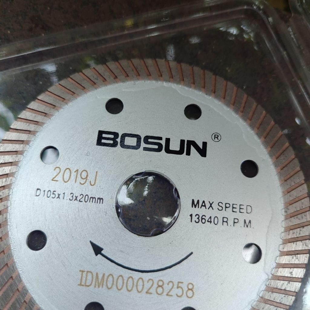 Mata Gerinda potong keramik turbo blade bosun 4inch