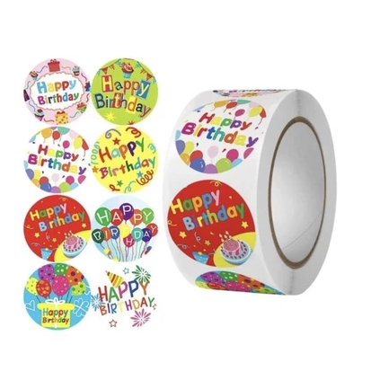 

Sticker Happy Birthday with High Quality