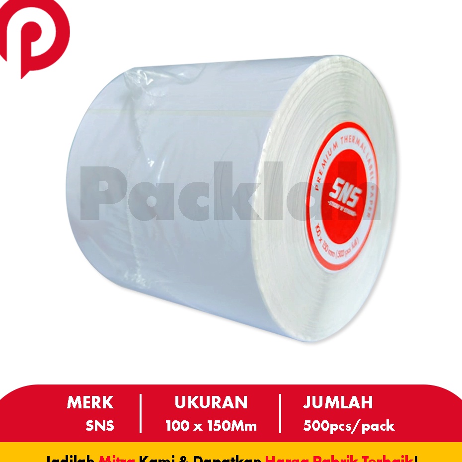 

COD LABEL THERMAL KERTAS THERMAL STICKER THERMAL 1x15 mm A6 5 Lembar PackLah