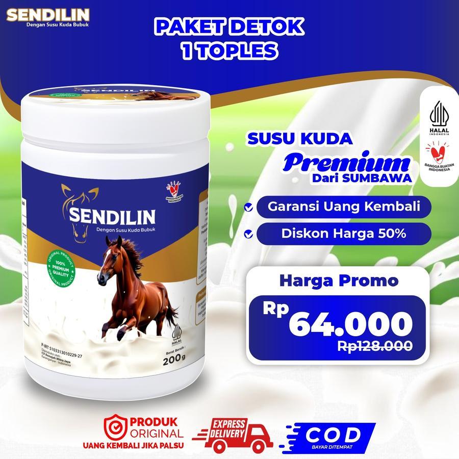 

Susu Kuda Sendilin Premium 200GR susu kuda liar sumbawa bubuk