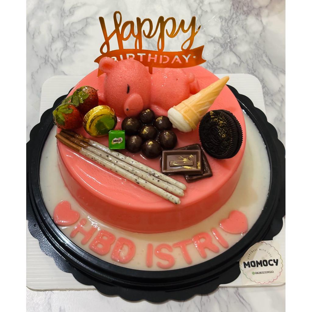 

PUDING TART SLEEPING BEAR MILKY STROBERI