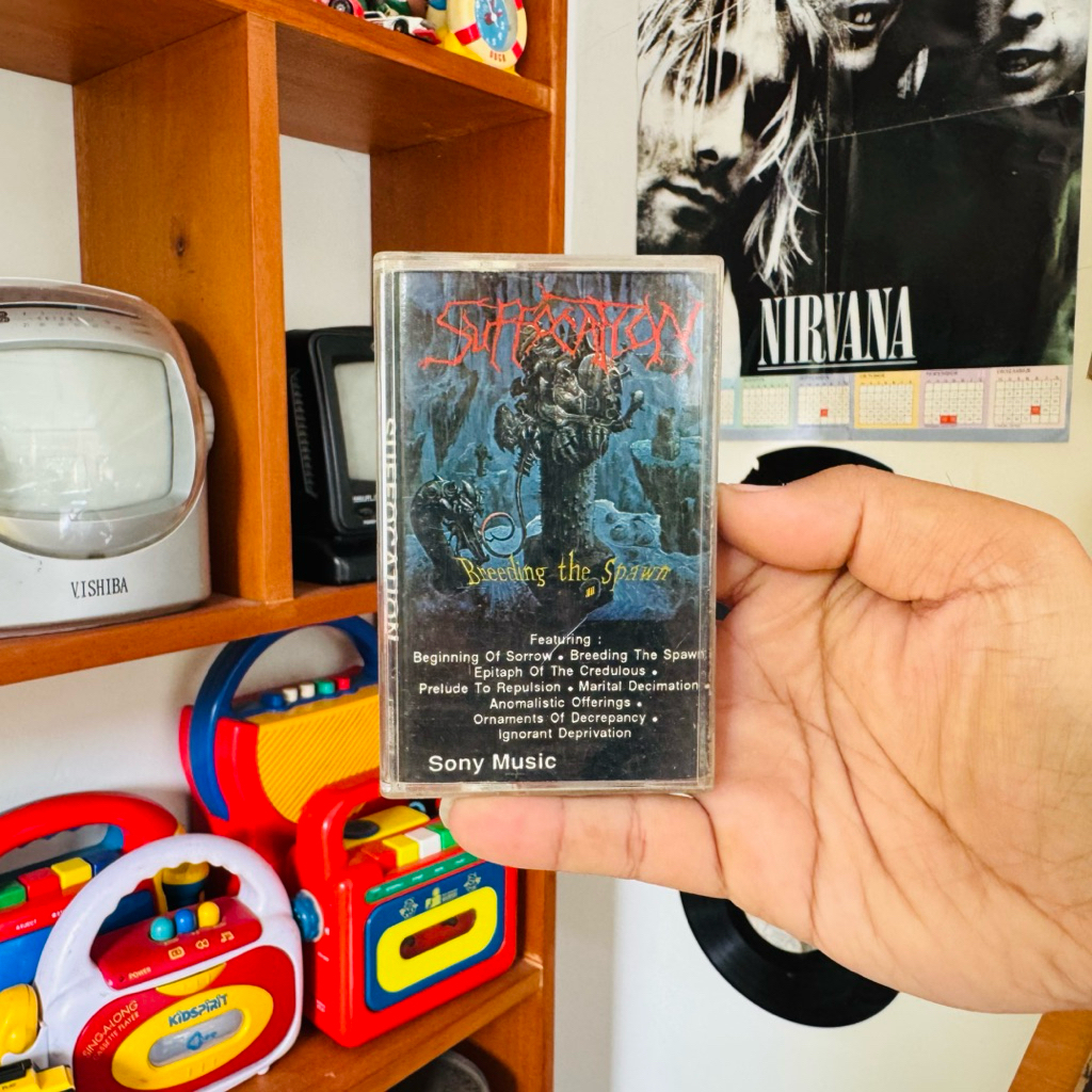 Kaset Pita / Tape / Walkman Suffocation Breeding The Spawn Original 100% Berfungsi / Tested Indonesi