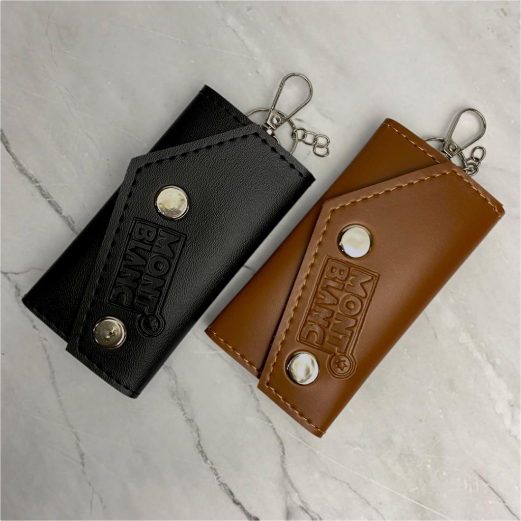Gantungan Kunci Kulit PU | Dompet Kunci Mobil STNK & SIM | Gantungan Kunci Motor Simpel Keren