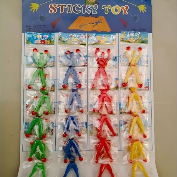 Mainan Anak Sticky Wall - Mainan Spiderman Panjat Dinding