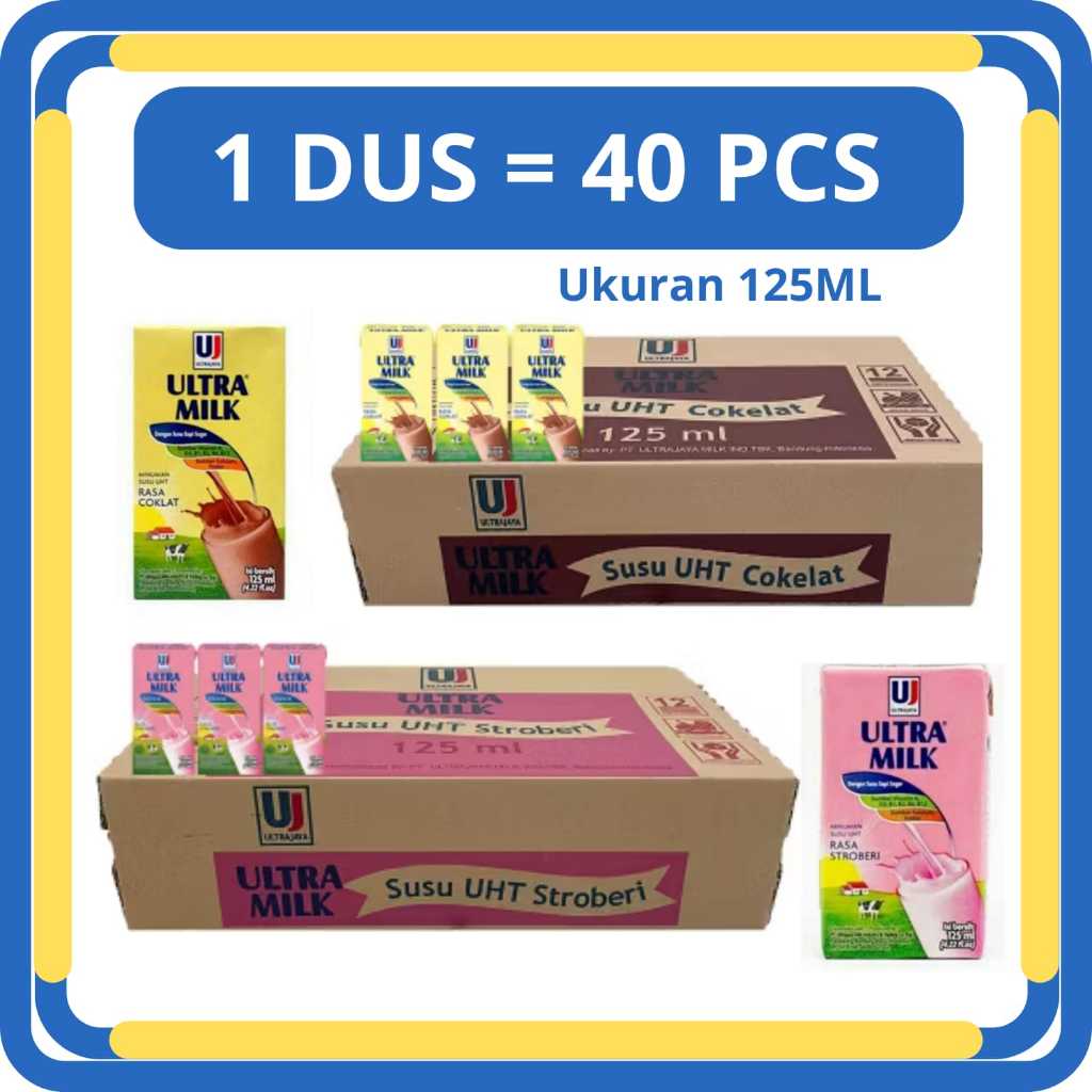 

Susu Ultra Milk 125ml 1Dus 40pcs
