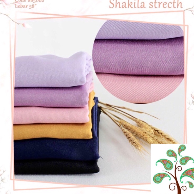 Bisa Cod  Multi Kain Shakila Shakila sakila sakilla premium lebar 15 meter