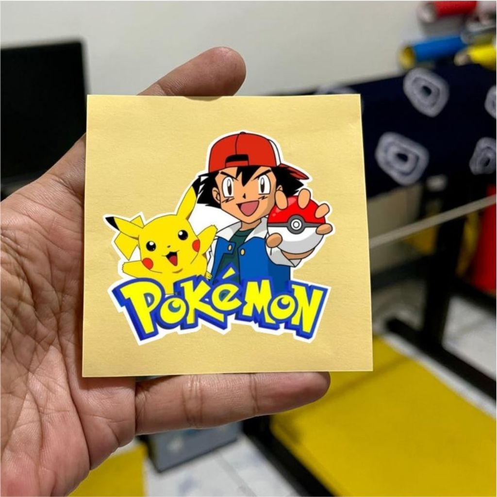 

setiker pokemon, stiker reflektive nyala, pokemon, hp,bmotor
