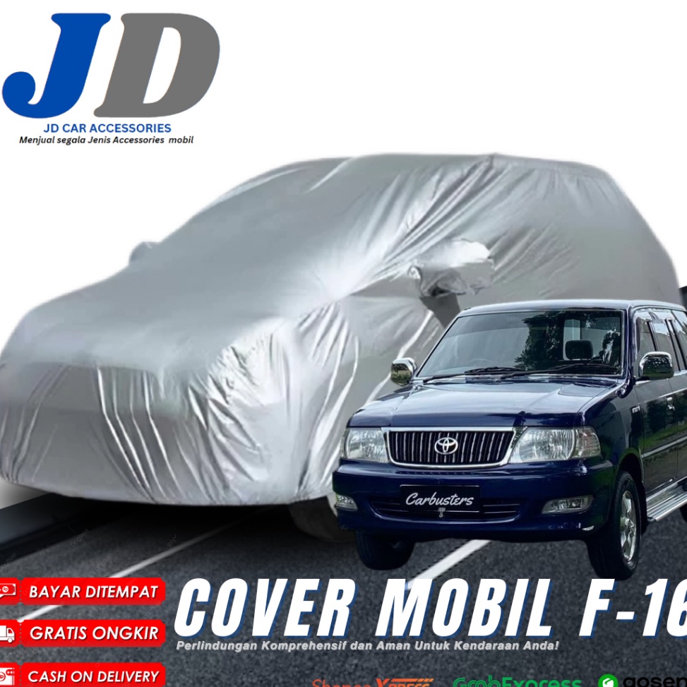 KODE R95F Body Cover Kijang LGX F16 Sarung Mobil Grand Kijang LGX Selimut mobil Kijang LGX