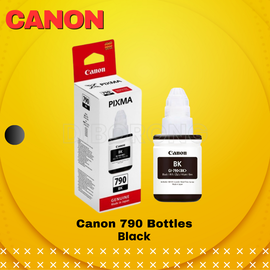 Tinta Canon 790 Black Hitam Ori Canon PIXMA G1000,G2000,G3000,G4000,G1010