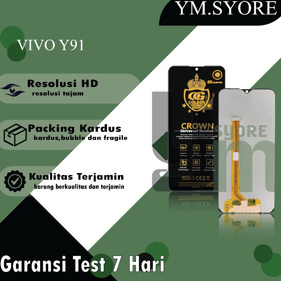 Cod LCD VIVO Y91 Y91i  Y91C  Y93  Y93C  Y95  Y1S TOUCHSCREEN FULLSET COMPLETE ORIGINAL