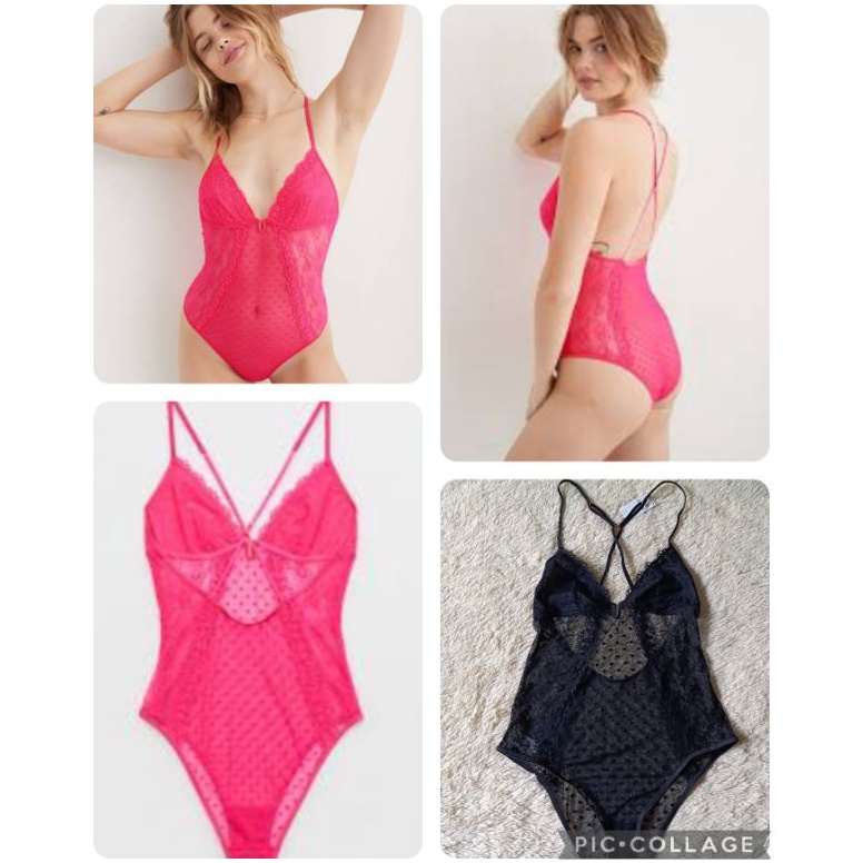 KODE N65S Lingerie Bodysuit Sexy Lace Branded Export by Aerie