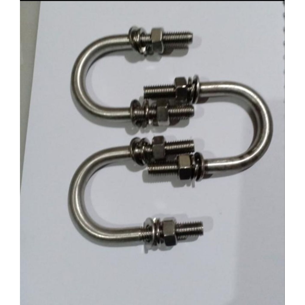 U-bolt SS316 Size M10 x 1inch