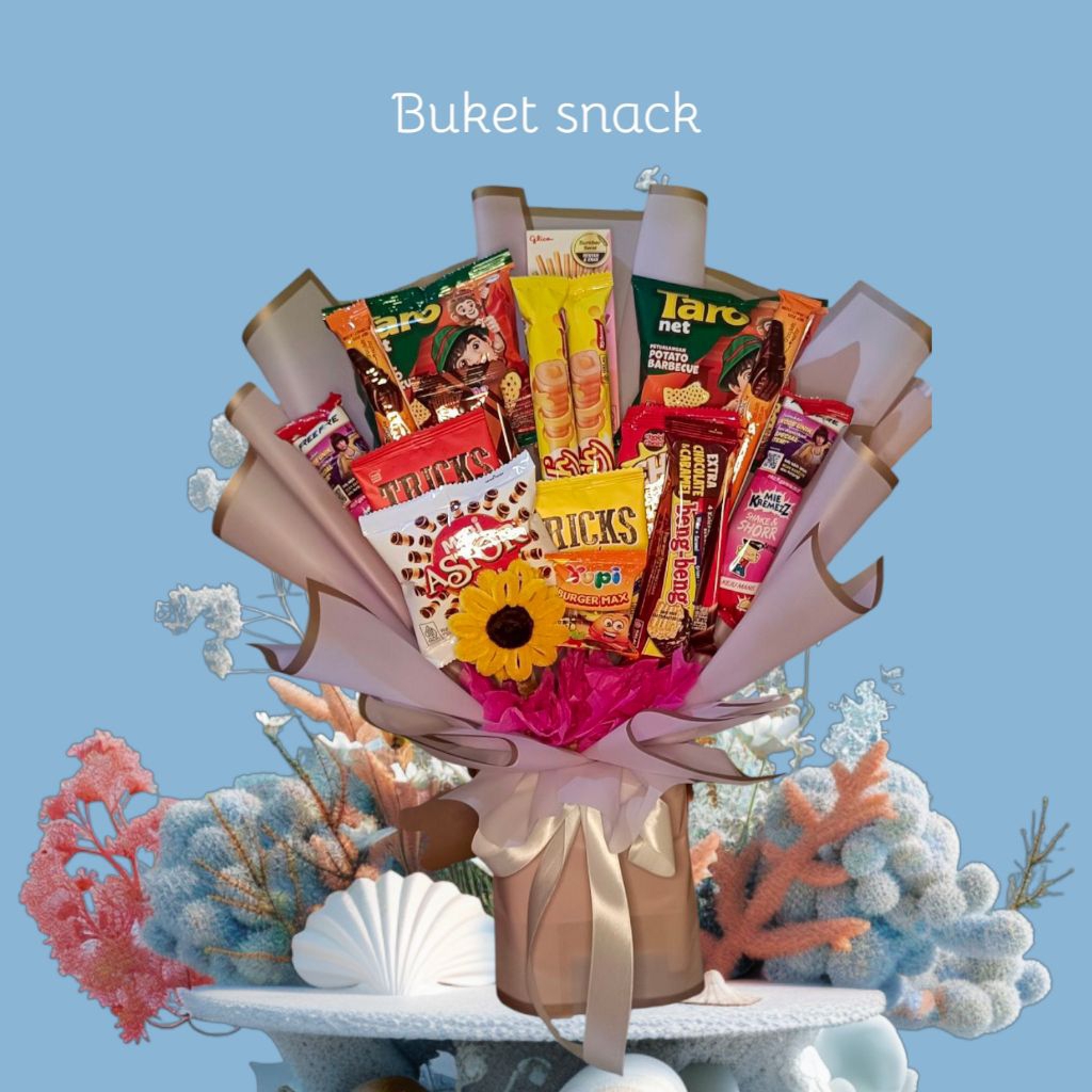 

buket snack/ulang tahun/wisuda