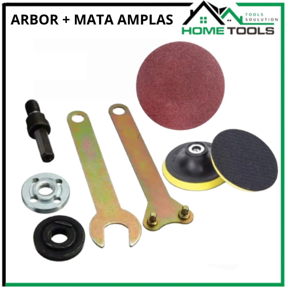 Set Adaptor Konverter Mesin Bor Ke Gerinda Arbor Konektor Kunci Mata Mesin Gerindra Paket Dudukan Am