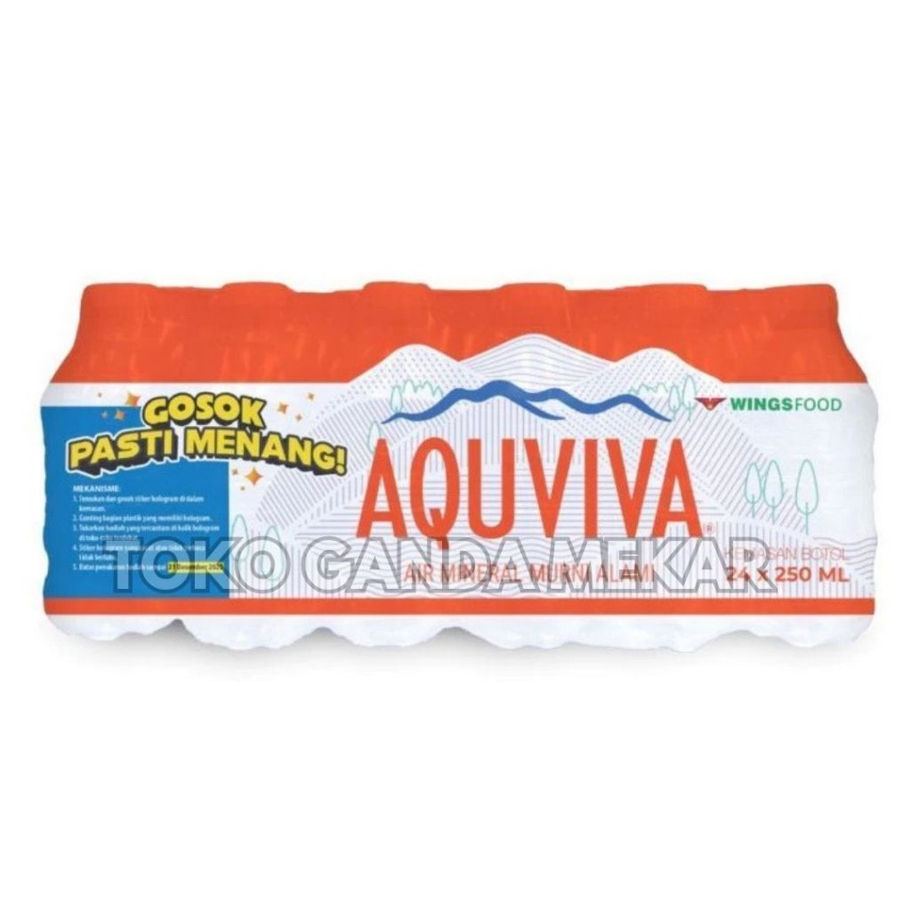

AQUVIVA 250ML × 24/ AIR MINERAL 250ML/AIR MINERAL MINI