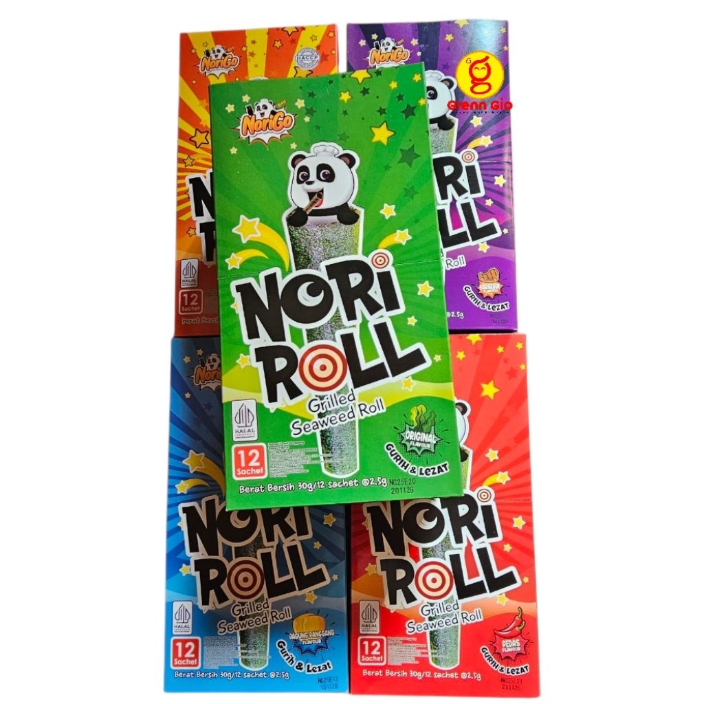 

Nycyta Home Nori Norigo Nori Roll Rumput Laut Panggang Box Isi 12 Pcs