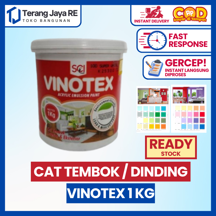 Cat Tembok / Dinding Vinotex 1kg