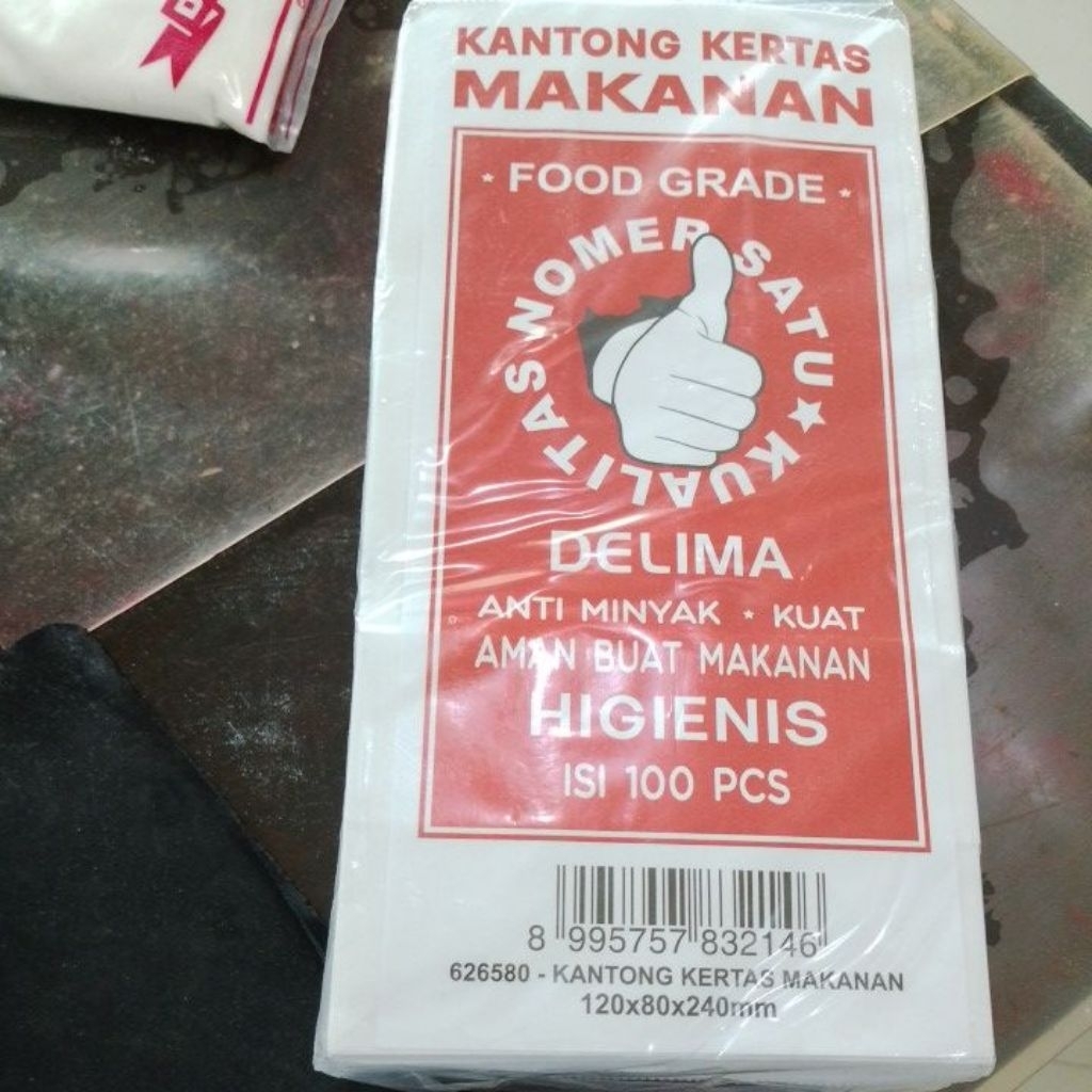 kantong kertas makanan