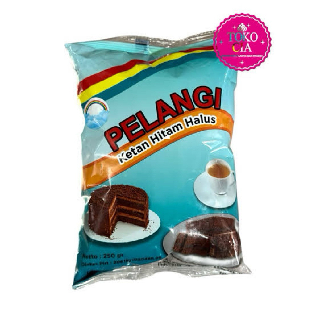

PELANGI Tepung Ketan Hitam 250 Gram