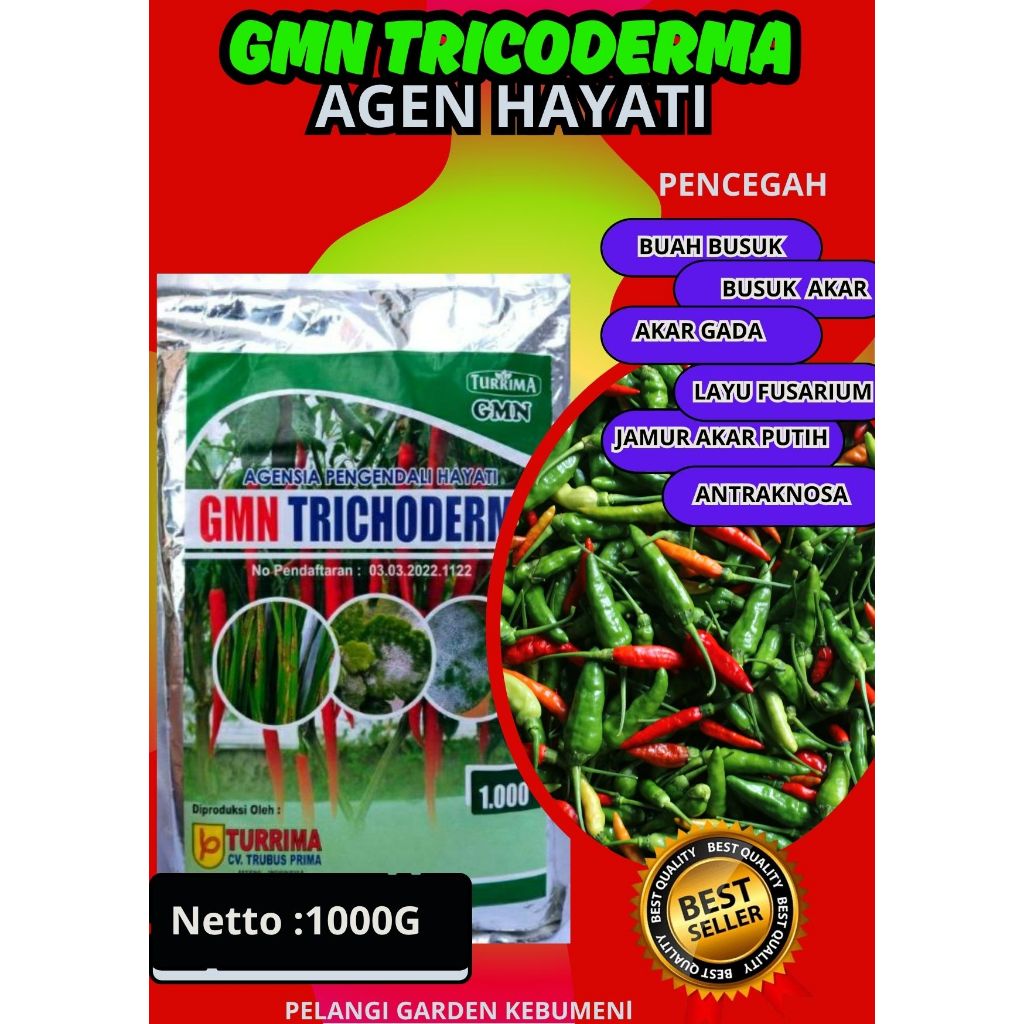TERLARIS  Trichoderma Insecticide, Trichoderma Jamur Isi 1kg