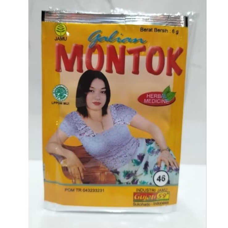 

Jamu Herbal Galian Montok bubuk - Gujati 59 isi 10 sachet