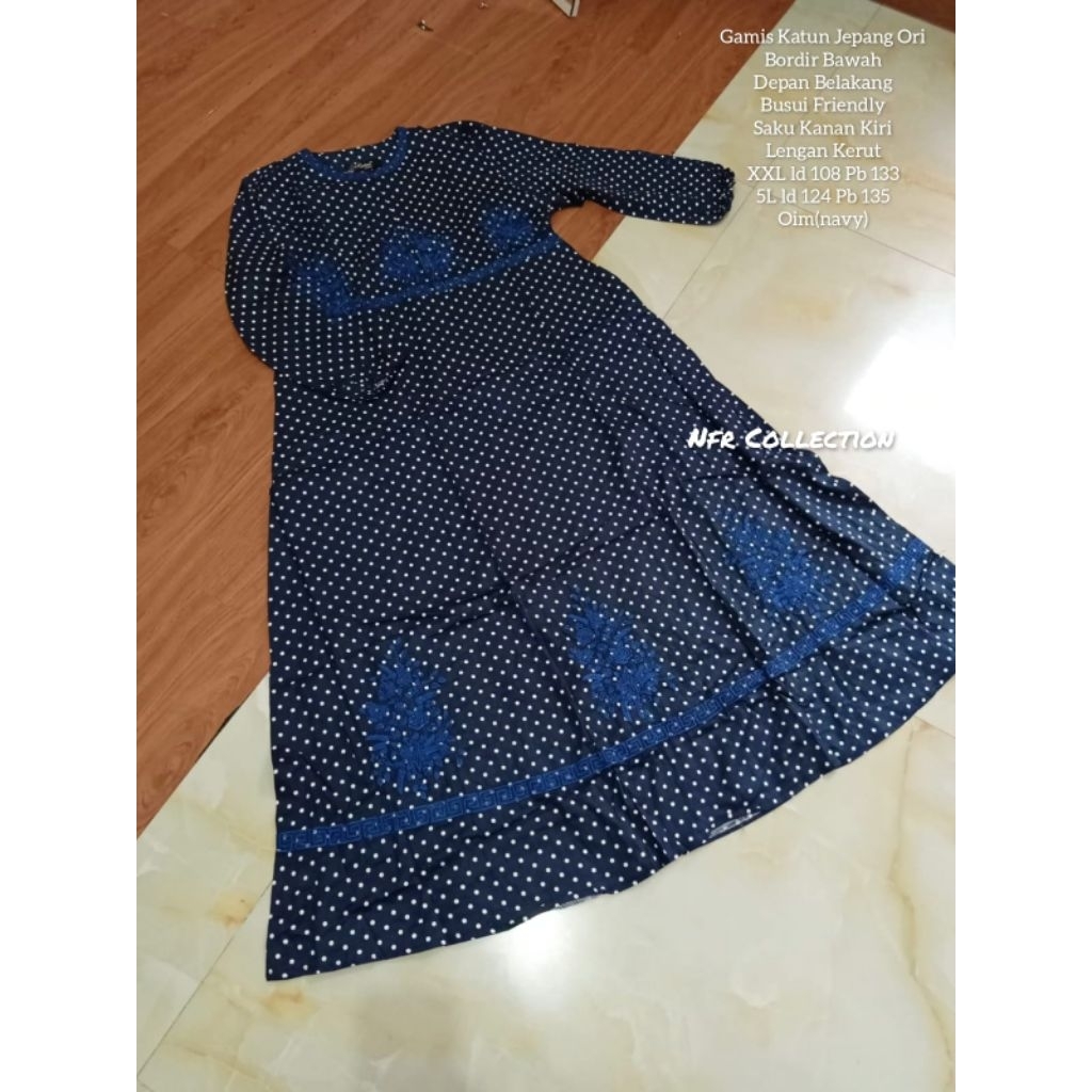 Gamis Lidya Bordir JB