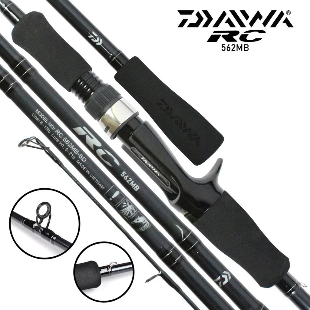 Joran DAIWA RC 562 | 602 | 662 | Baitcasting | Joran BC | Alat pancing Original