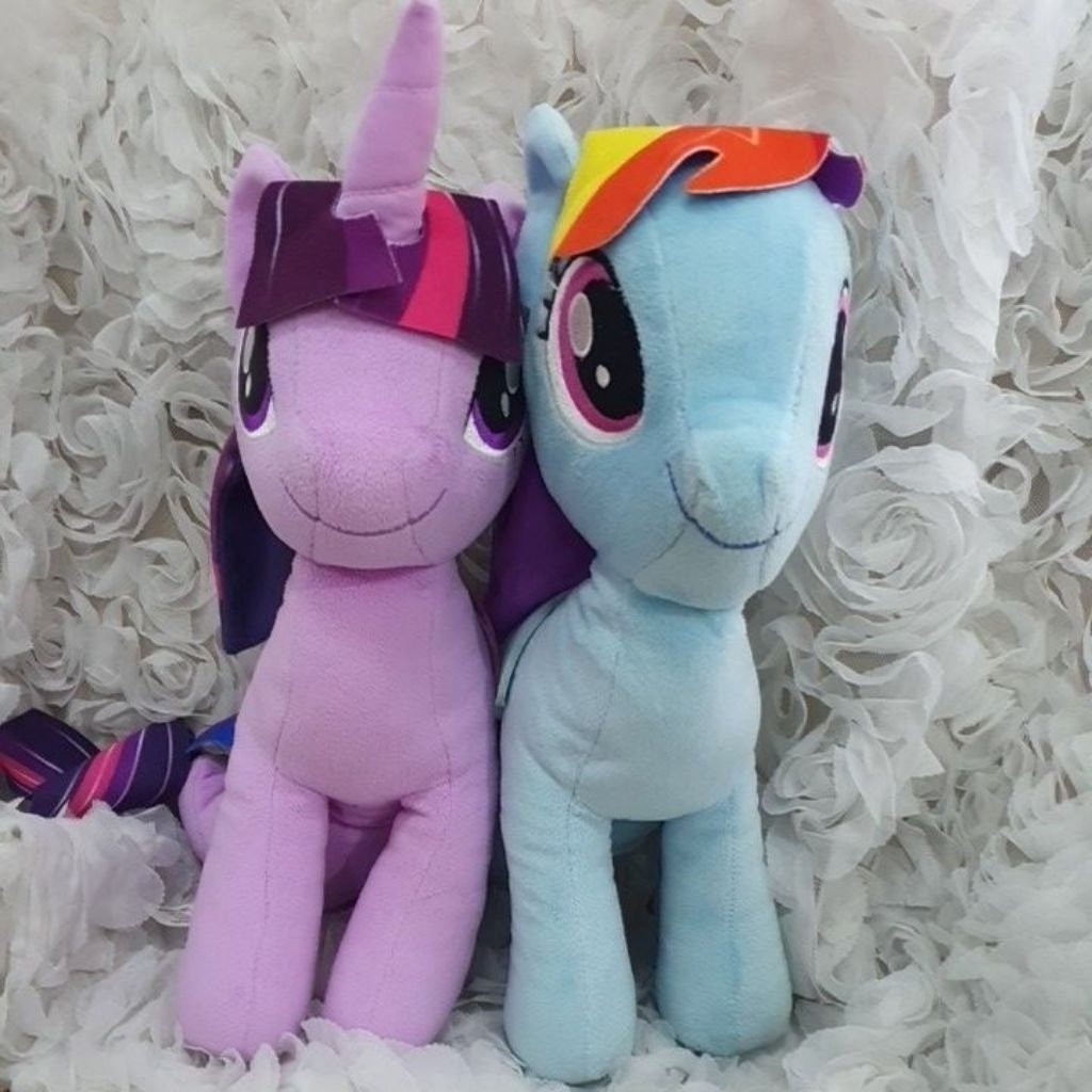 Boneka My Little Pony Sea Pony Friendship is Magic Twilight Sparkle Rainbow Dash Original Hasbro