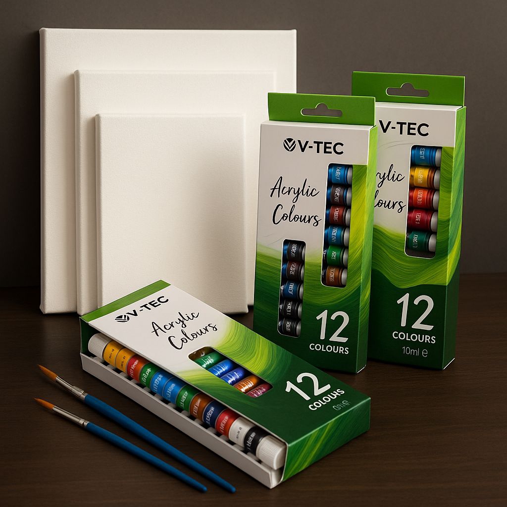 

Cat Lukis Acrylic 12 Warna Cat Lukis Akrylik High Quality