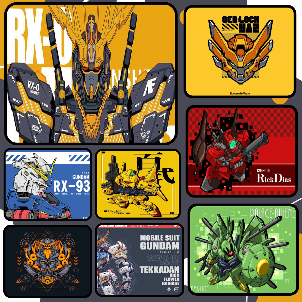 Mouse pad Gaming Robot Gundam Shafiyyah.sarban