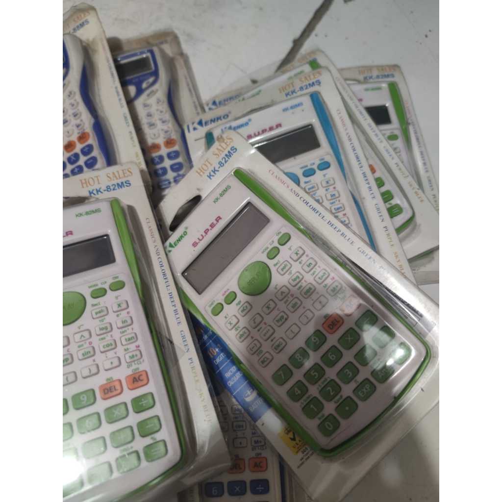 

kalkulator scientific - edisi cuci gudang - wrna agak luntur