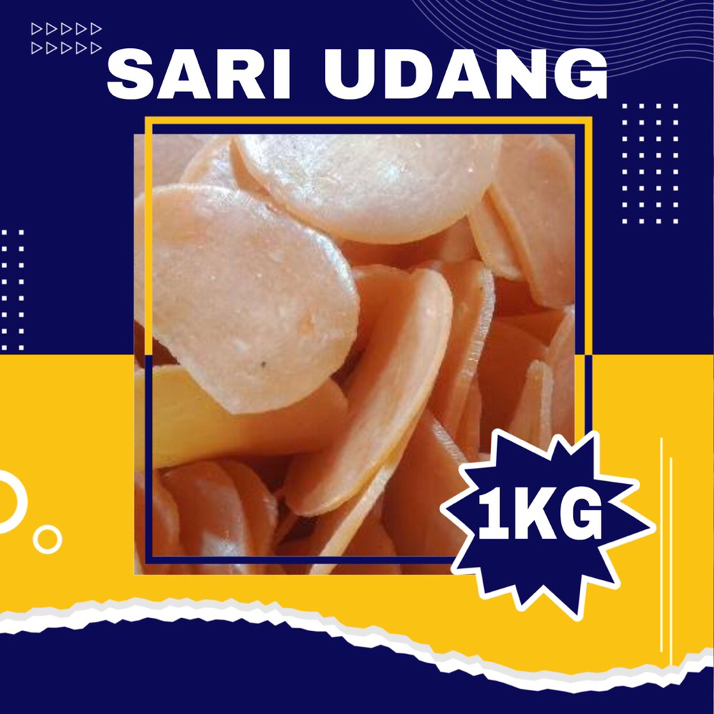 

Kerupuk Mentah Sari Udang Asli 1kg Premium Dijamin Gurih