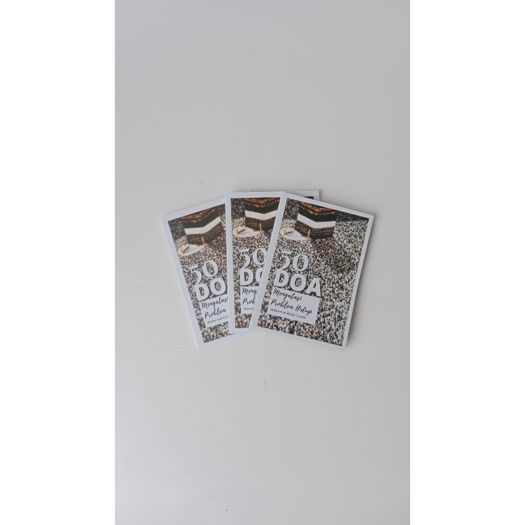 Buku 50 Doa Mengatasi Problem Hidup