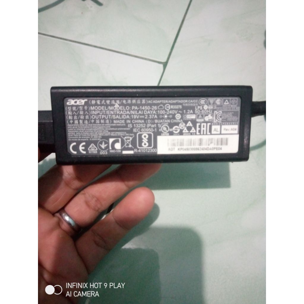 Adaptor laptop Acer original