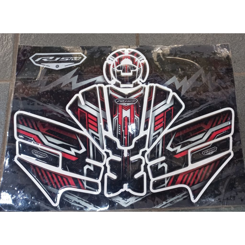 emblem yamaha R15 v4/sticker timbul yamaha r15 v4