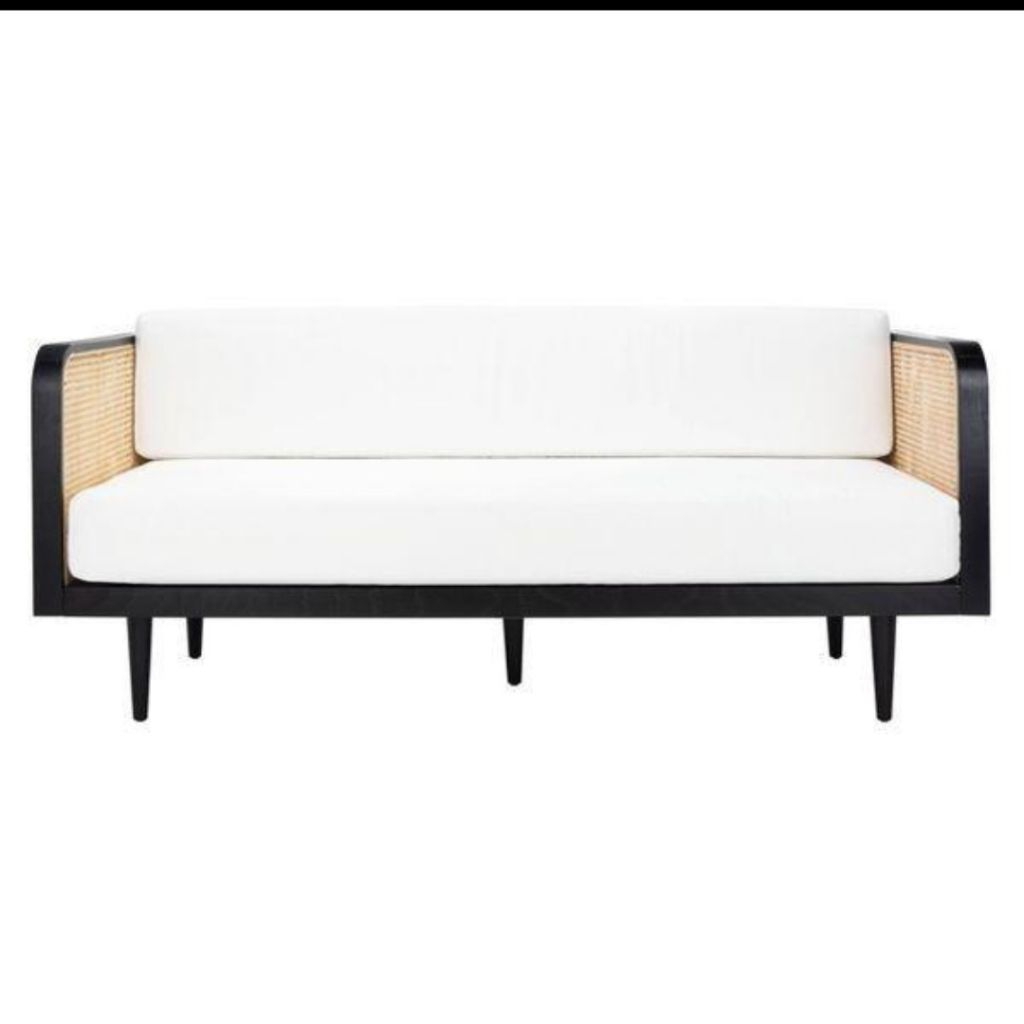 sofa bed minimalis sofa ruang tamu kayu jati rotan