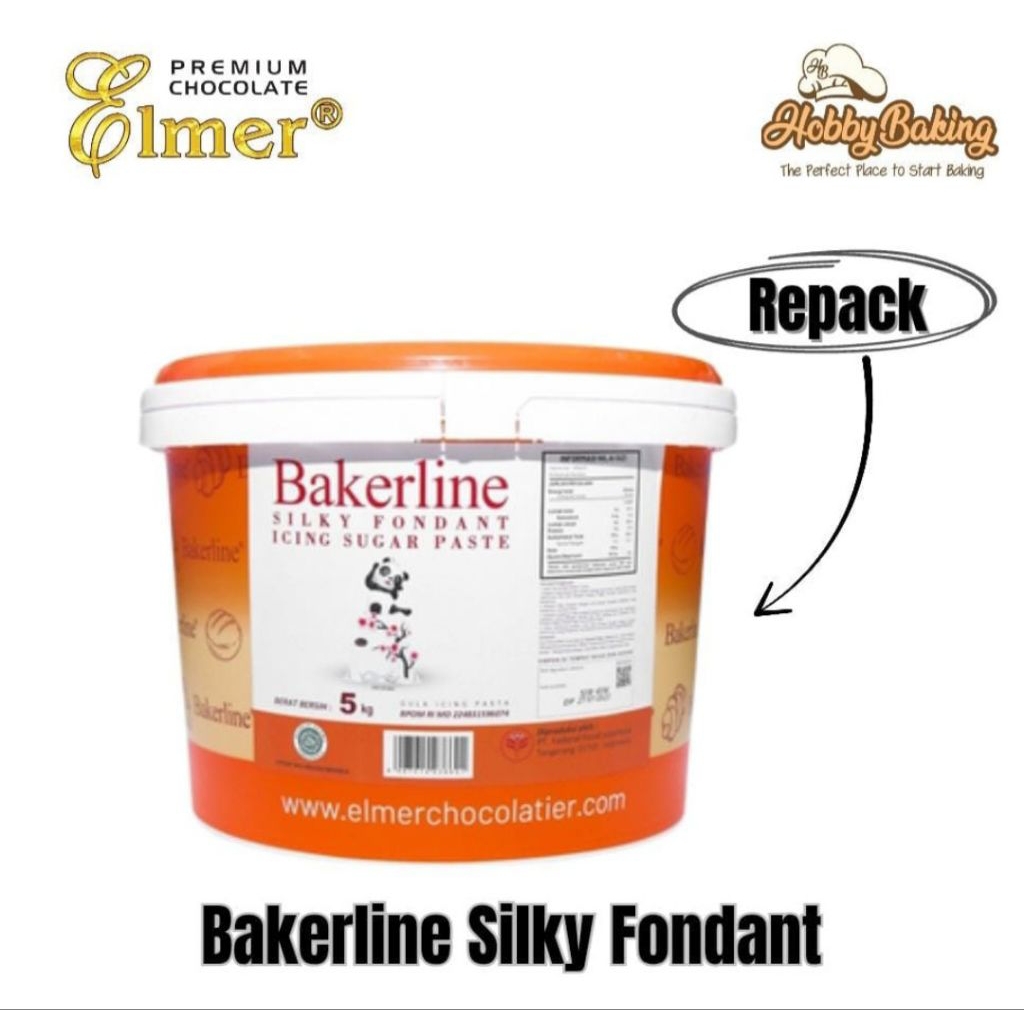 

Bakerline Silky Fondant Repack