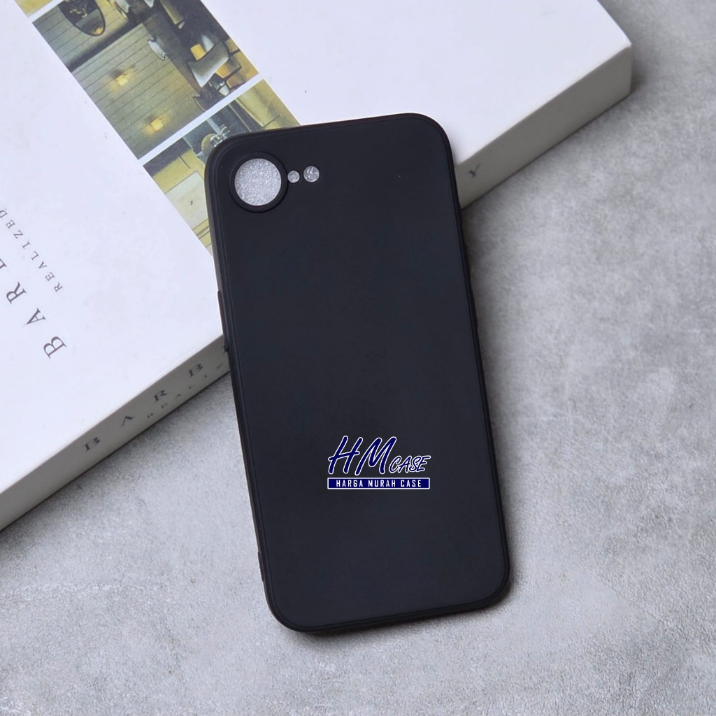 IPhone 16E IPhone 15 IPhone 15 Plus IPhone 15 Pro IPhone 15 Pro Max Macaron square BLACK/ Case Squar