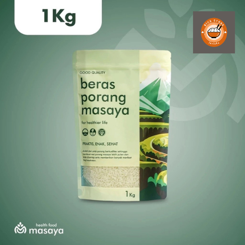

Beras Porang Masaya 1Kg paket hemat mudah & praktis