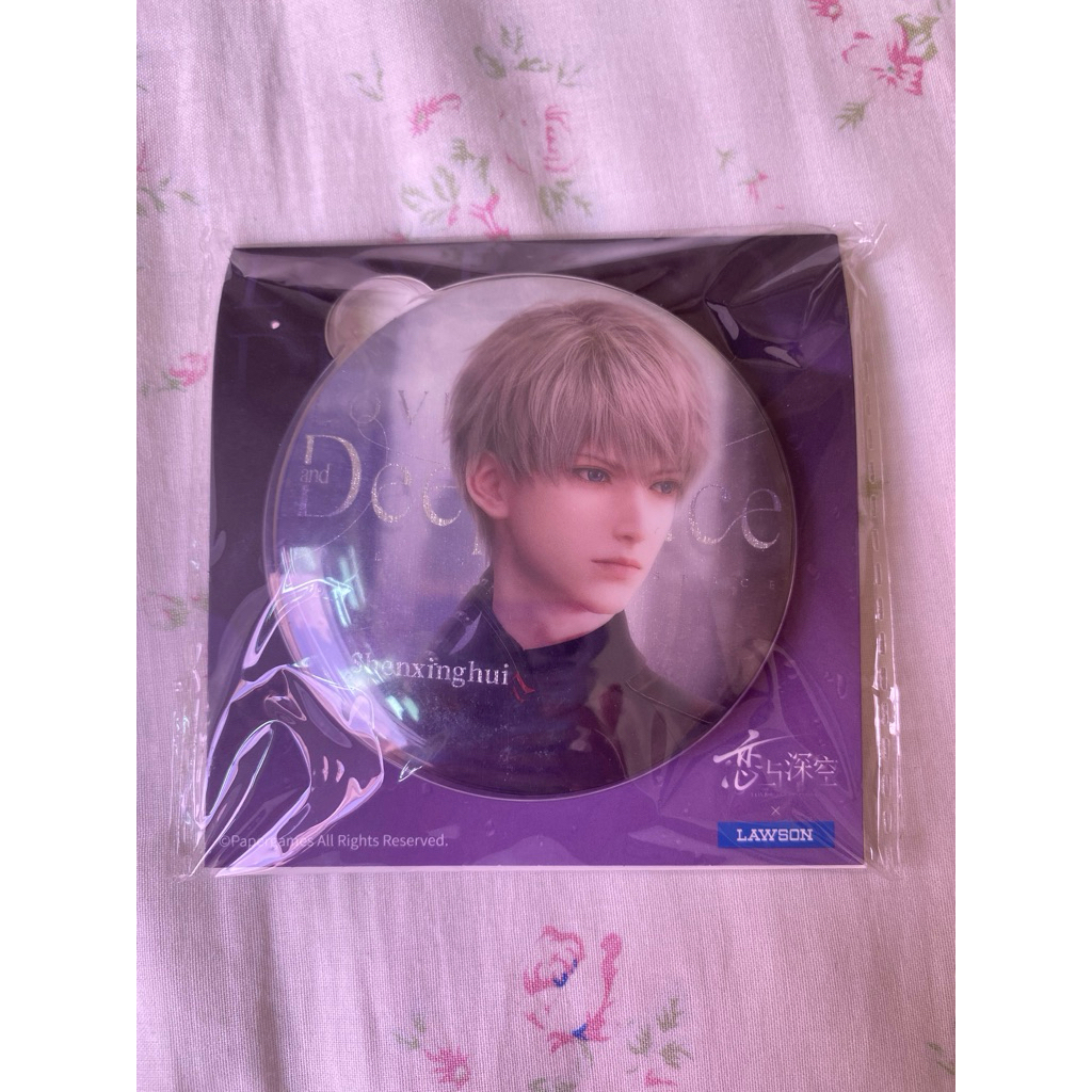 love and Deepspace lawson xavier pin badge merch official ready