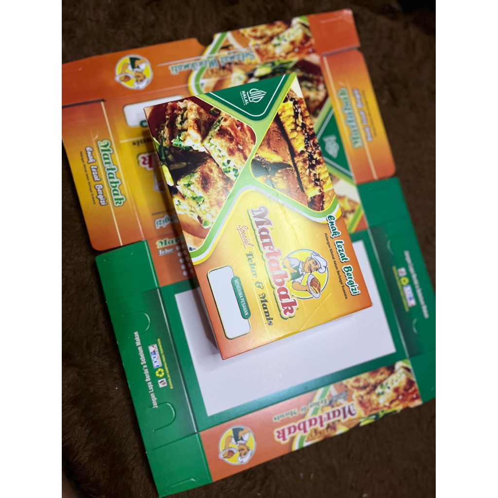 kemasan martabak / kotak martabak