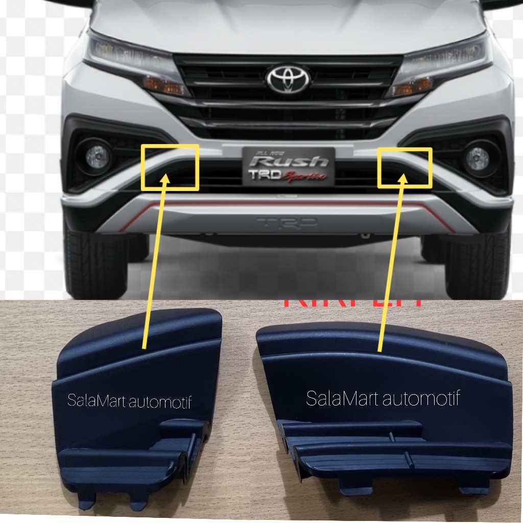 Cover towing tutup derek bemper depan rush terios 2018 2019 2020 2021 2022 2023