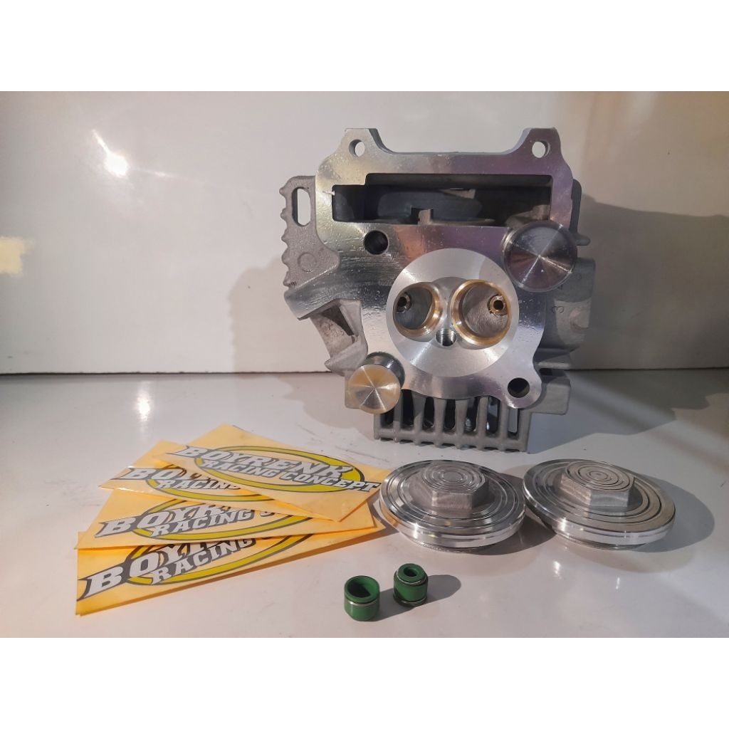 HEAD/KOP JUPITER - Z 5TN/5TP RACING - UKURAN KLEP 26/23 - 27/23 - 28/24 - 29/24 - 30/25 - BOYRENK RA