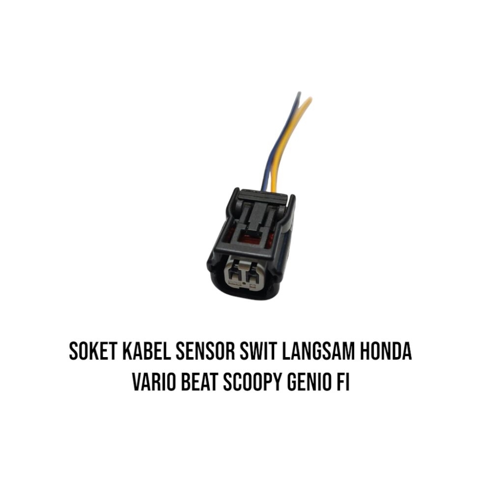 Soket socket kabel sensor swit langsam honda Vario beat spacy scoopy genio fi pin 2