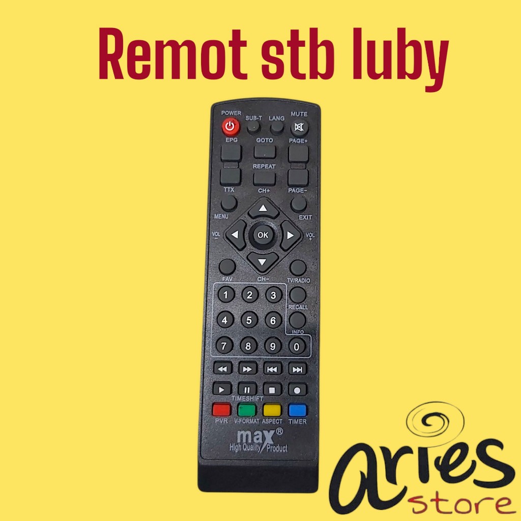 REMOT STB LUBY SET TOP BOX CINA