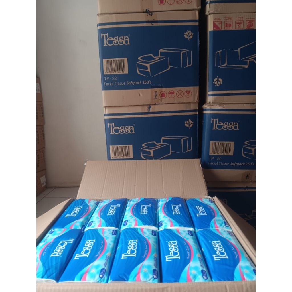1 Karton 40 Pcs Tisu Tessa 250 Sheets