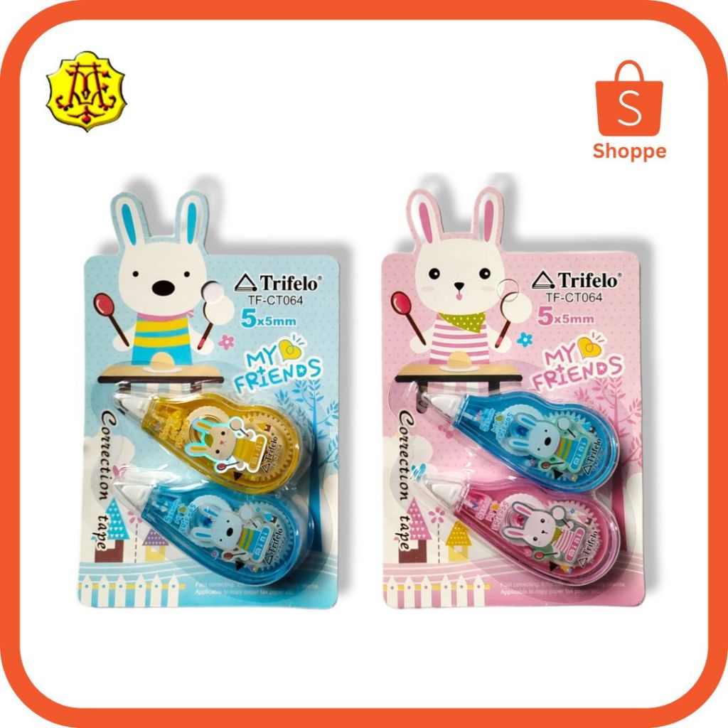 

CORRECTION TAPE TF CT-064 ISI 2 5X5MM / TIP EX KERTAS / TIP X ROLL/ TIP EX LUCU