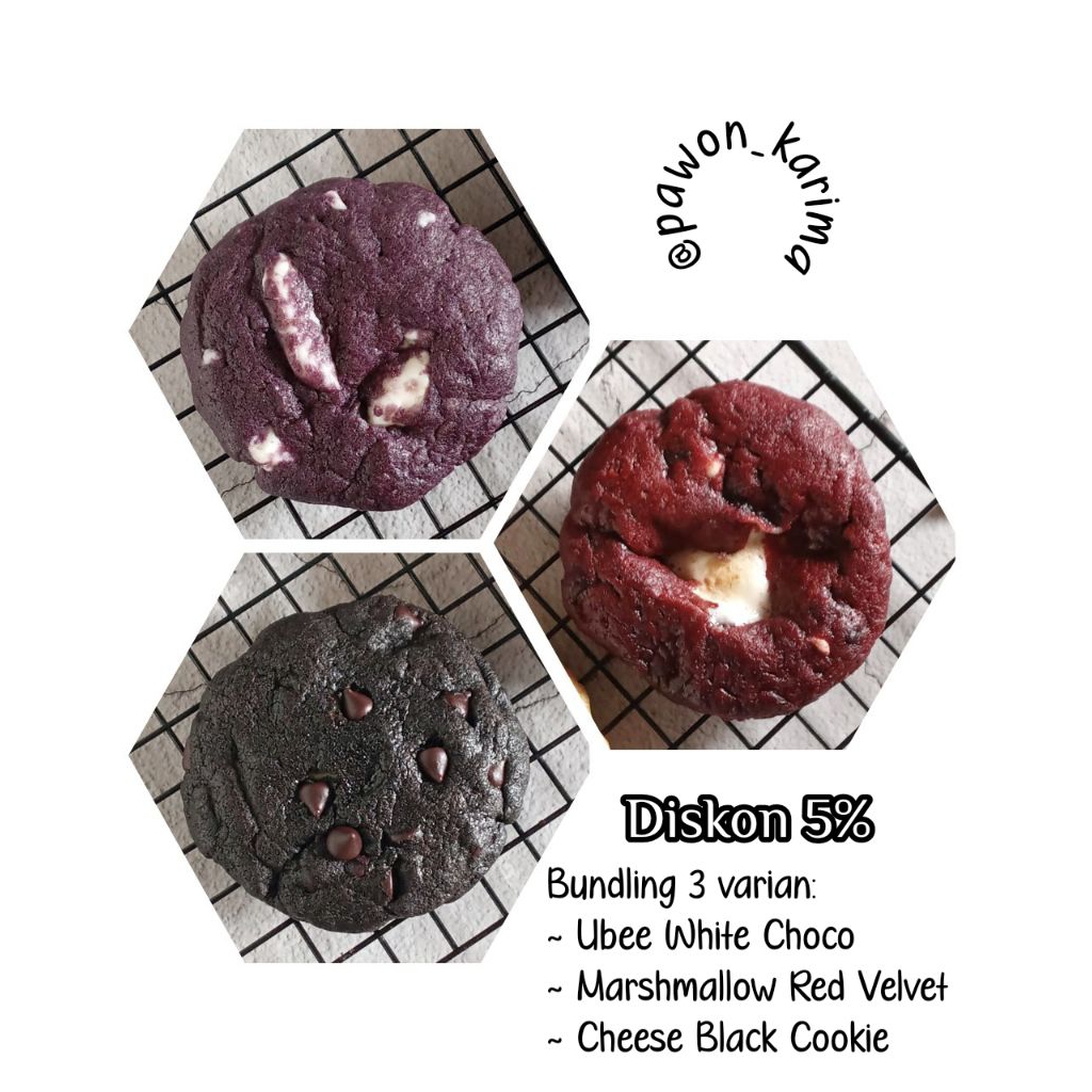 

SOFT COOKIES Medium | Soft Cookies Full Butter | Bundling 3 varian