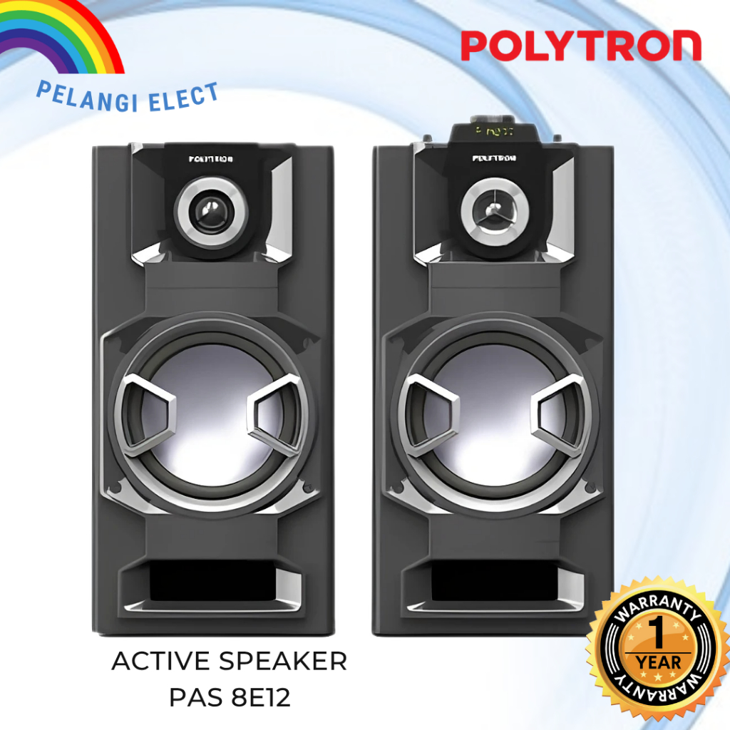 SPEAKER POLYTRON PAS 8E12 / POLYTRON BLUETOOTH SPEAKER ACTIVE PAS 8E12